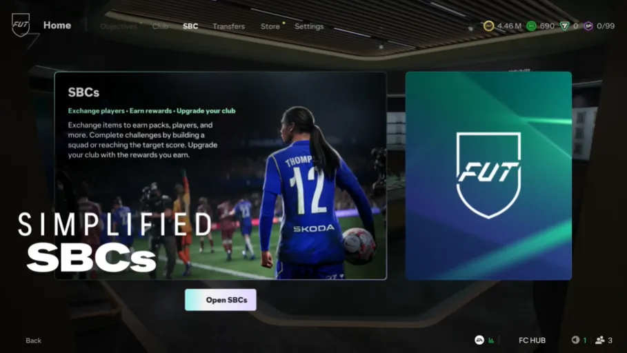 Simplified SBCs