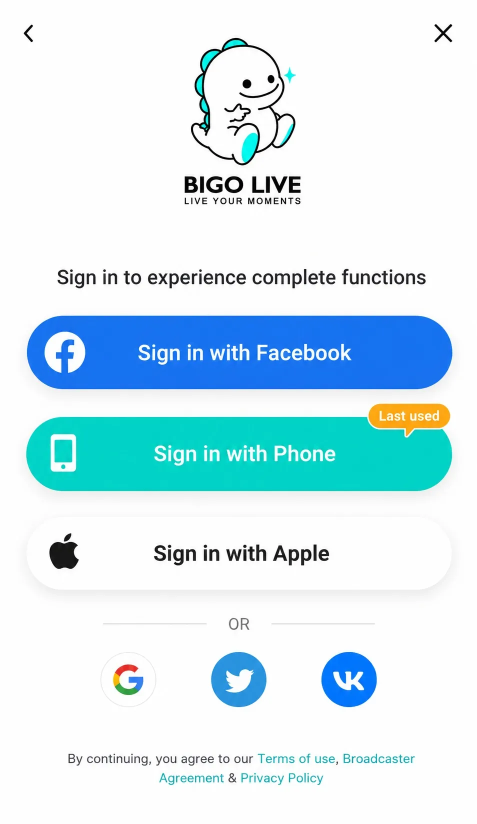Bigo Live vs YouTube Live