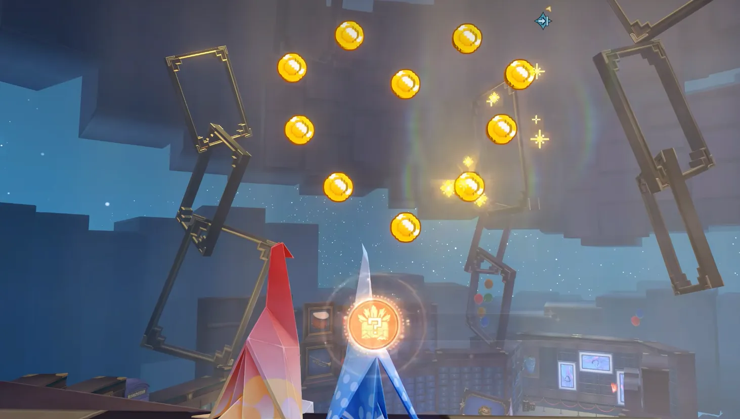 Complete the stage to witness the love of the paper crane and unlock the achievement.