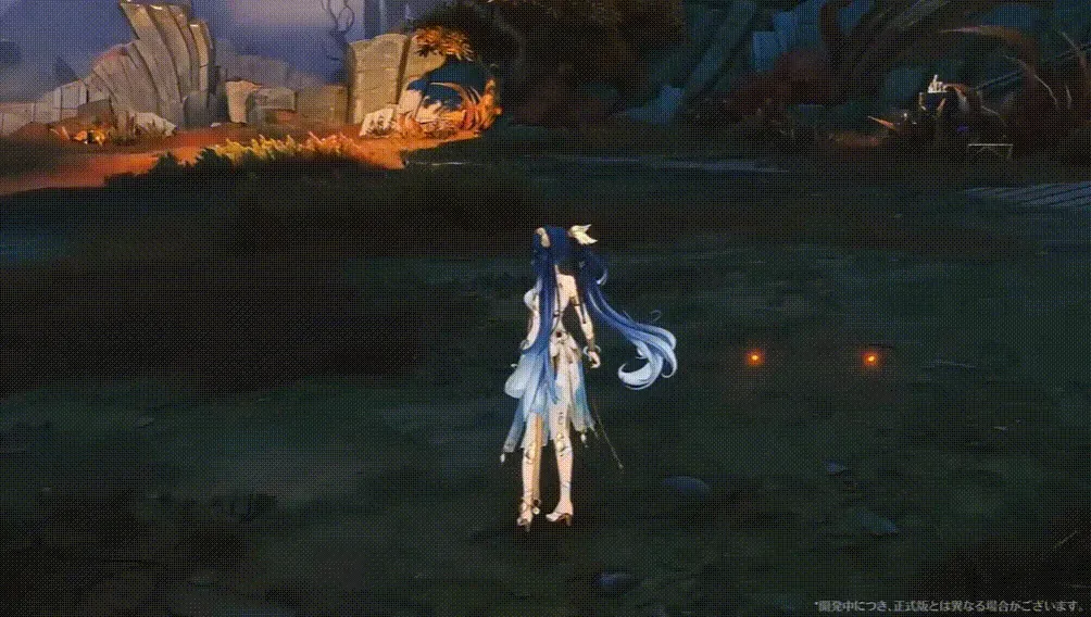 Normal Attack: Moon Steps