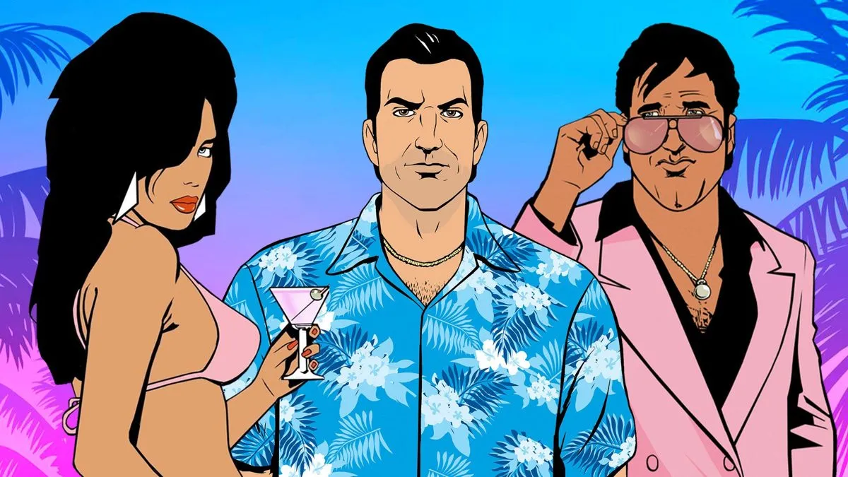 GTA Vice City Tommy Vercetti in Vice City