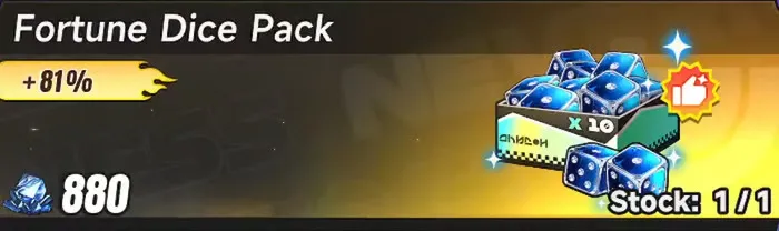 Fortune Dice Pack NTE