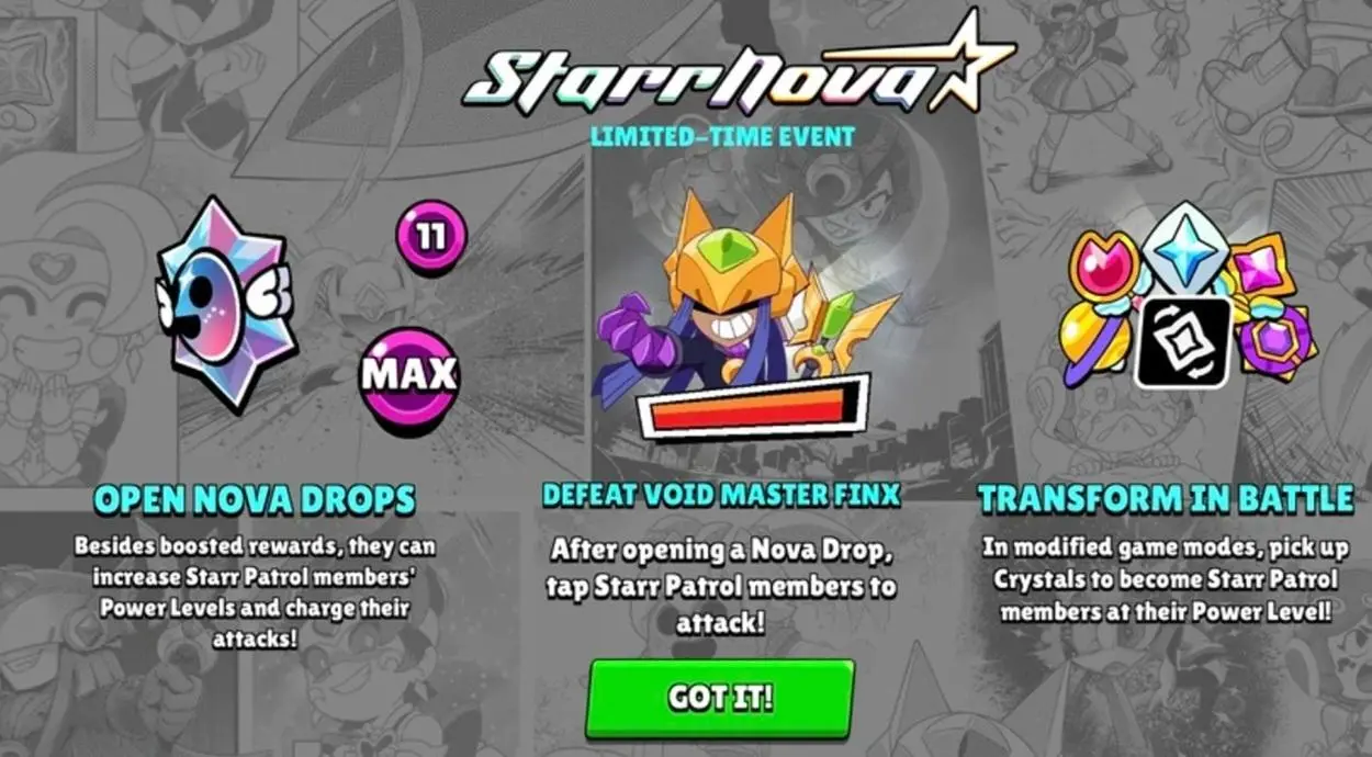 Brawl Stars Starr Nova Event