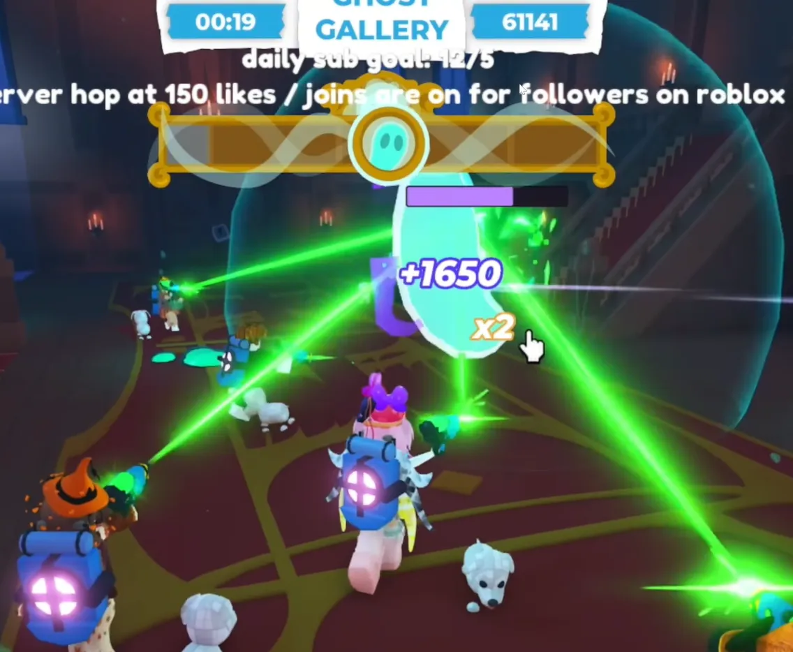 Second Phase: Fight the Ghost Boss