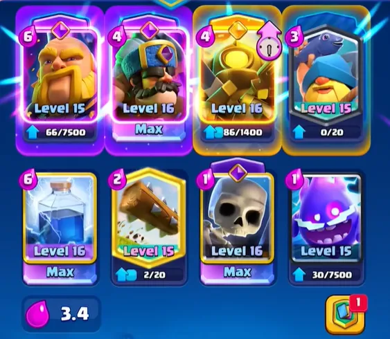 Clash Royale Arena Decks