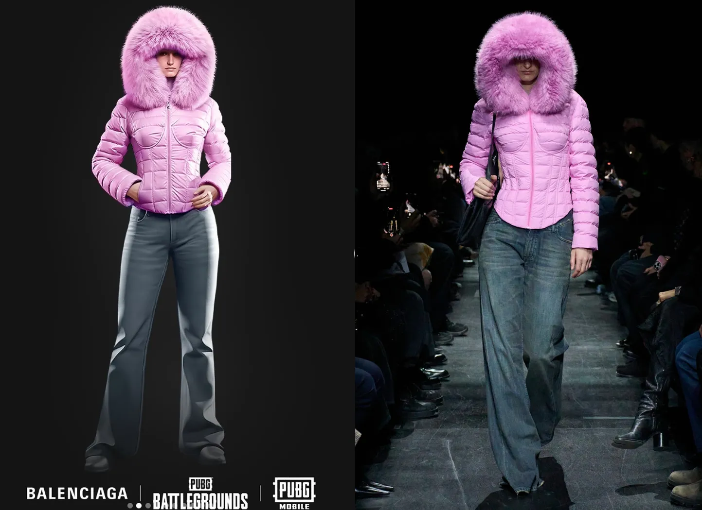 Winter 25 Pink Puffer Set