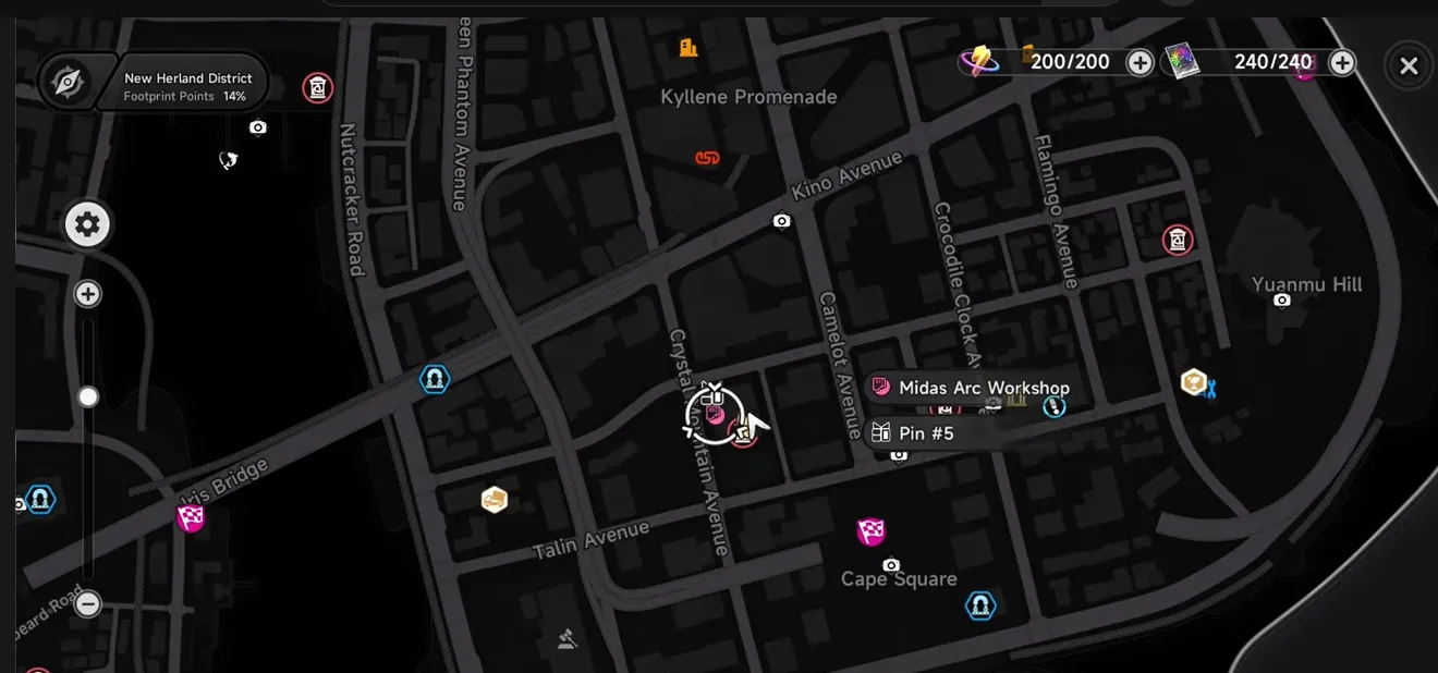 NTE Safe Map