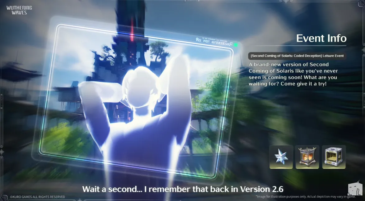 Wuthering Waves 3.6 Second Coming of Solaris Coded Deception event