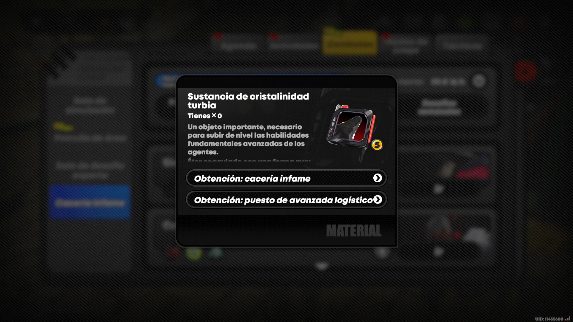 &iquest;C&oacute;mo obtener Sustancia de cristalinidad turbia?