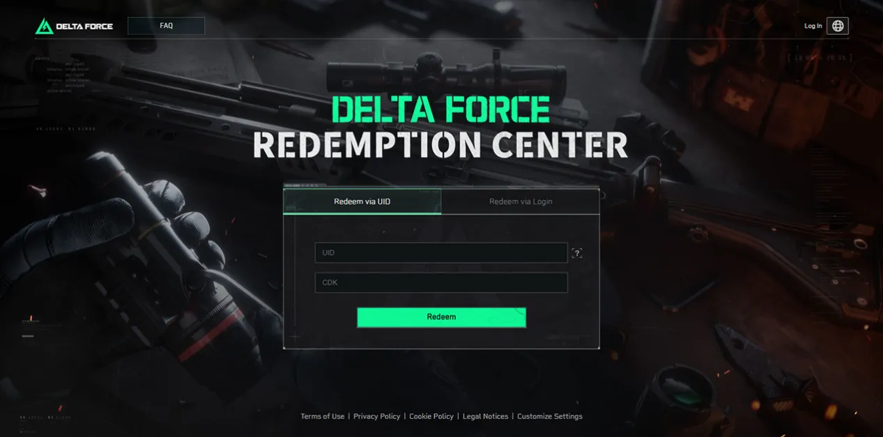 Delta Force Redeem Code