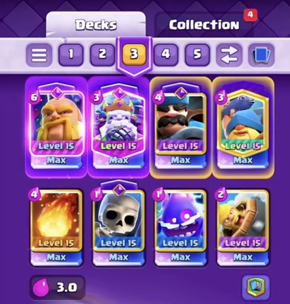 Evolved Royal Giant Evolved Royal Ghost 3.0 Cycle