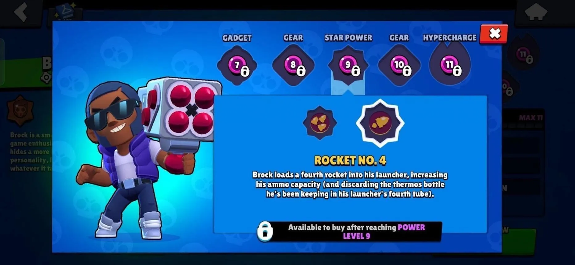 Brock's Star Powers