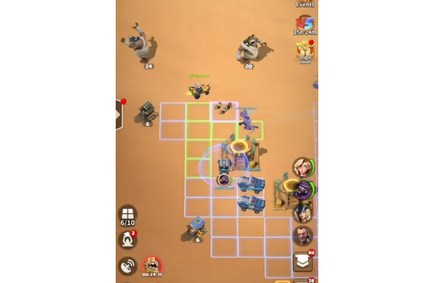 The Critical Role of Tile Connections in Warfare