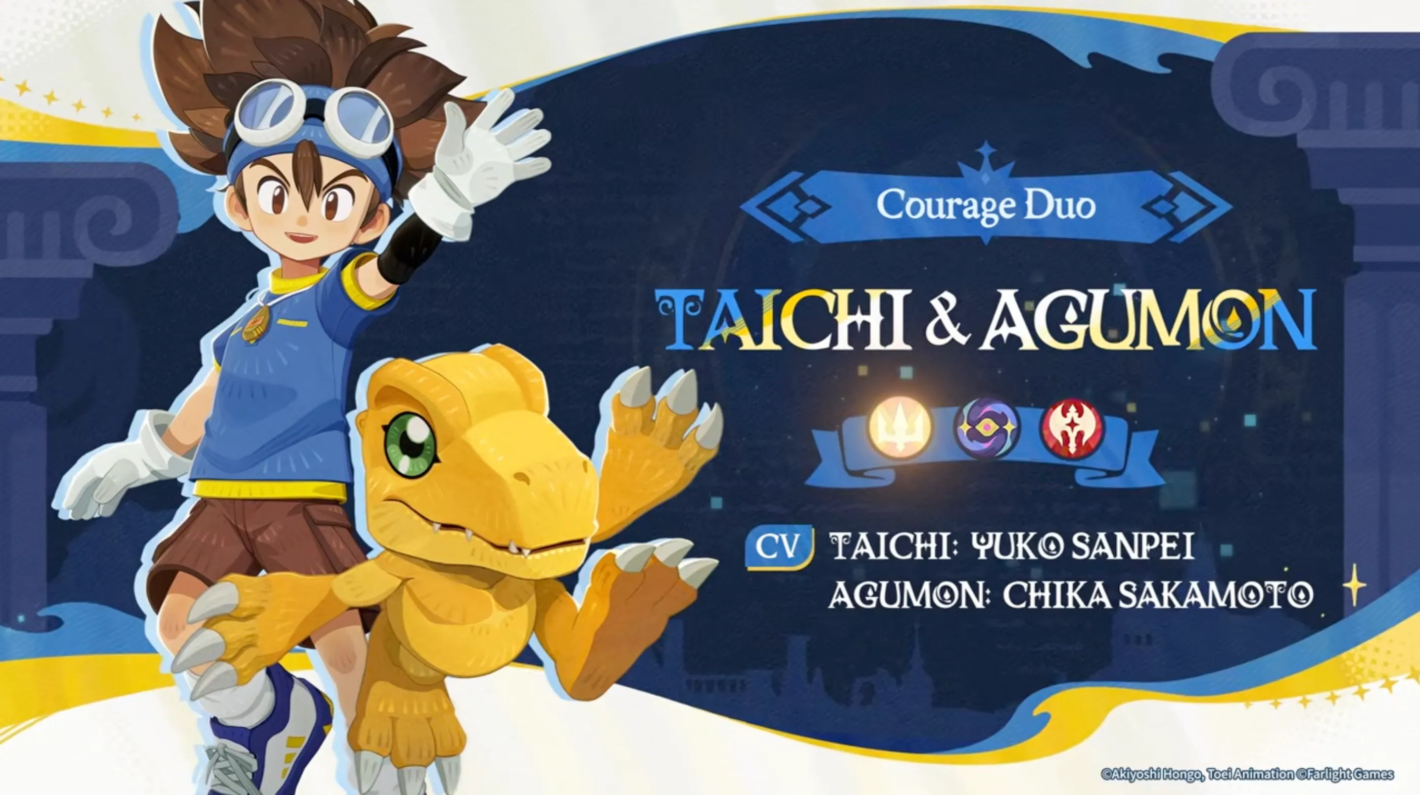 1. Tai Kamiya & Agumon (WarGreymon)
