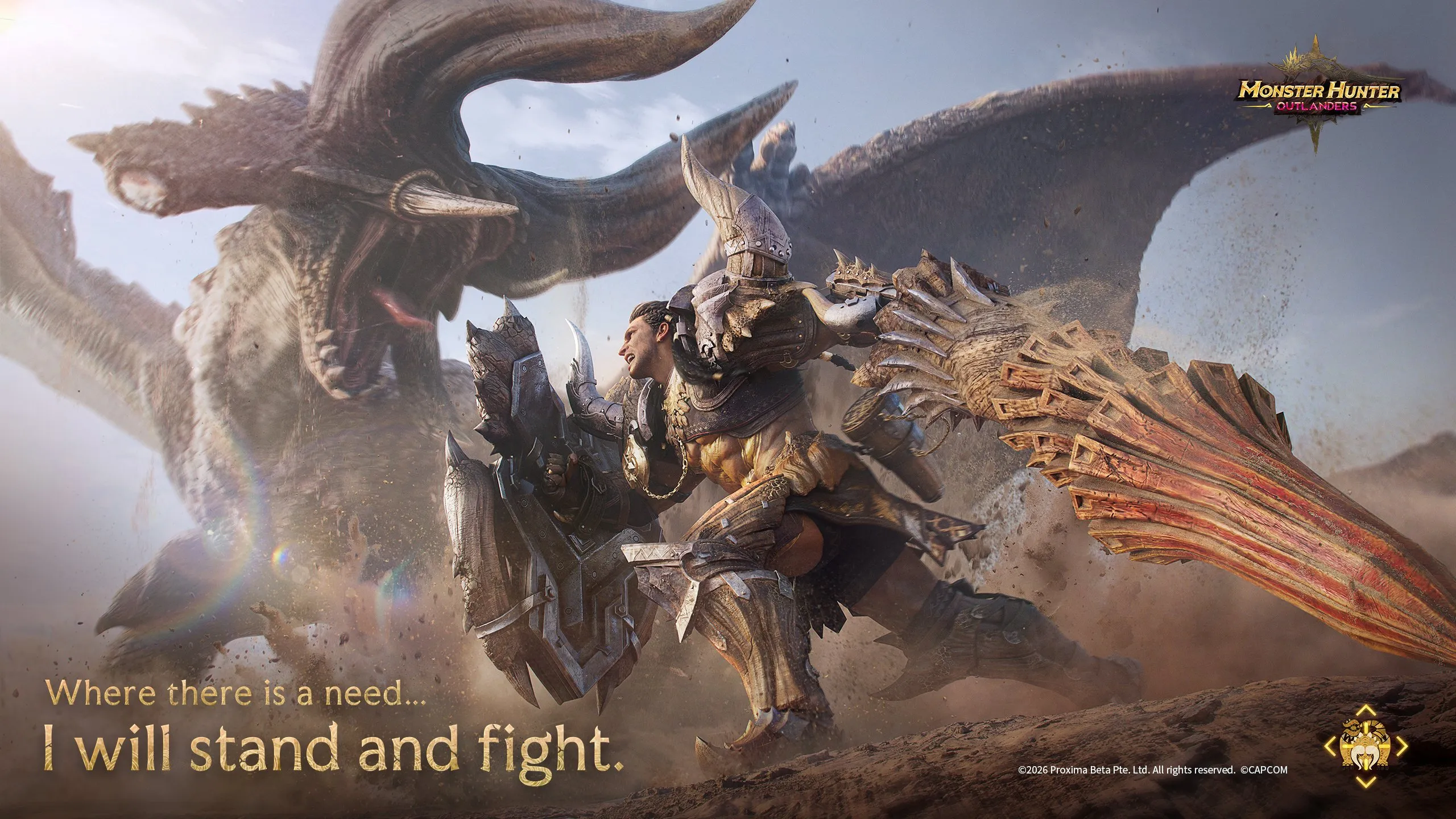 Monster Hunter Outlanders promotional artwork