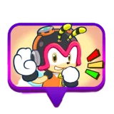 secret sleuthing(charmy)sticker | Sonic Rumble