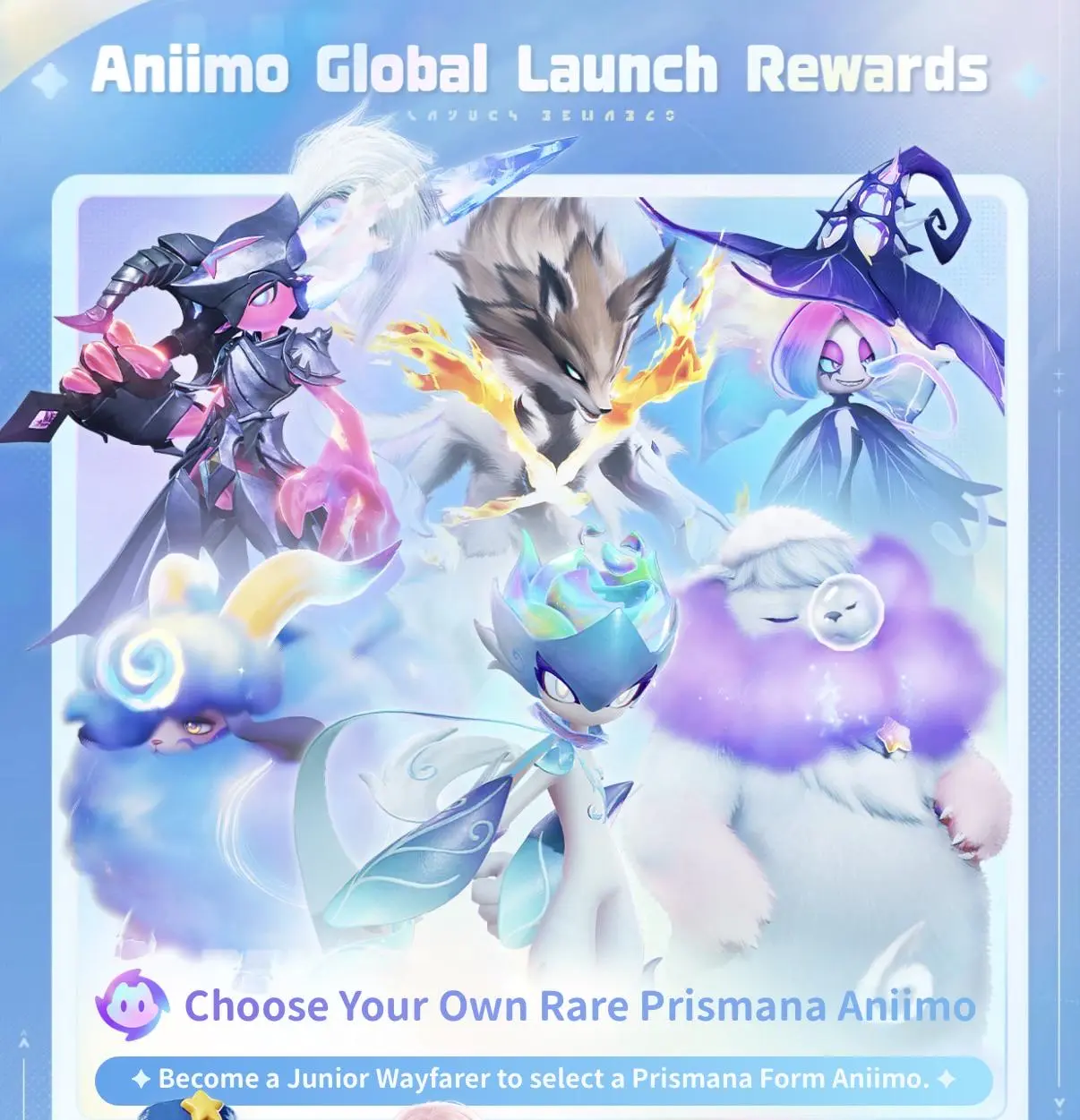 Aniimo Launch Dates and the Free Prismana Reward