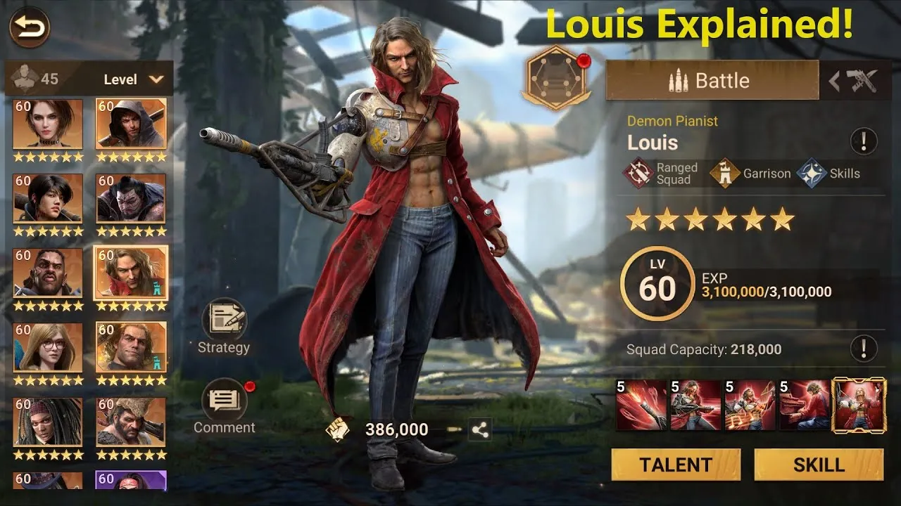 Doomsday: Last Survivors Louis