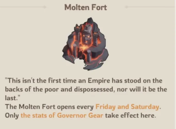 Molten Fort