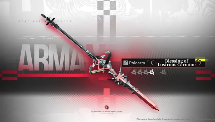 Blessing of Lustrous Carmine