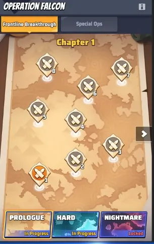 New Frontline Breakthrough Stages