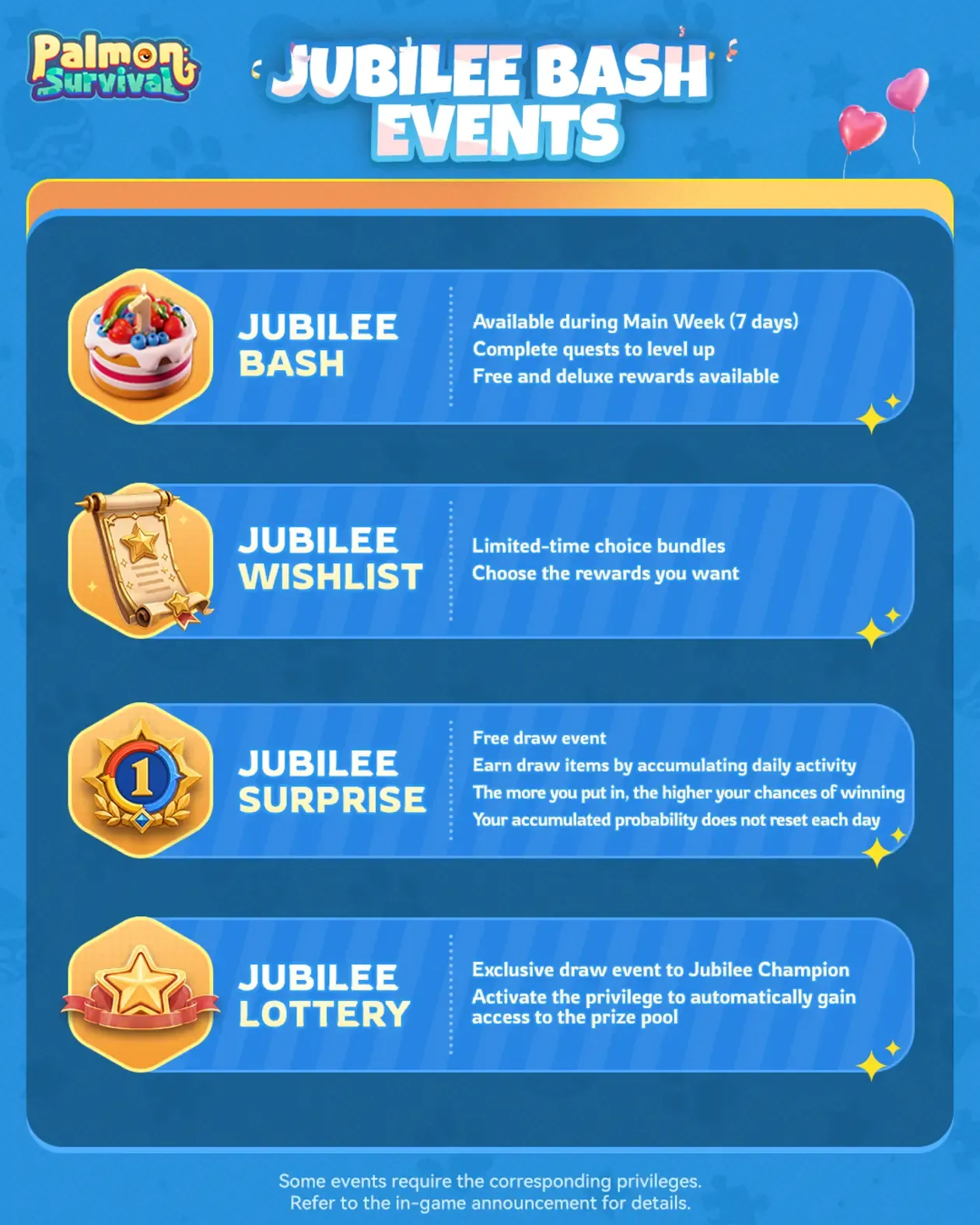 Main Week Exclusives events