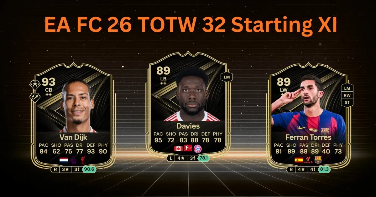FC 26 TOTW 32