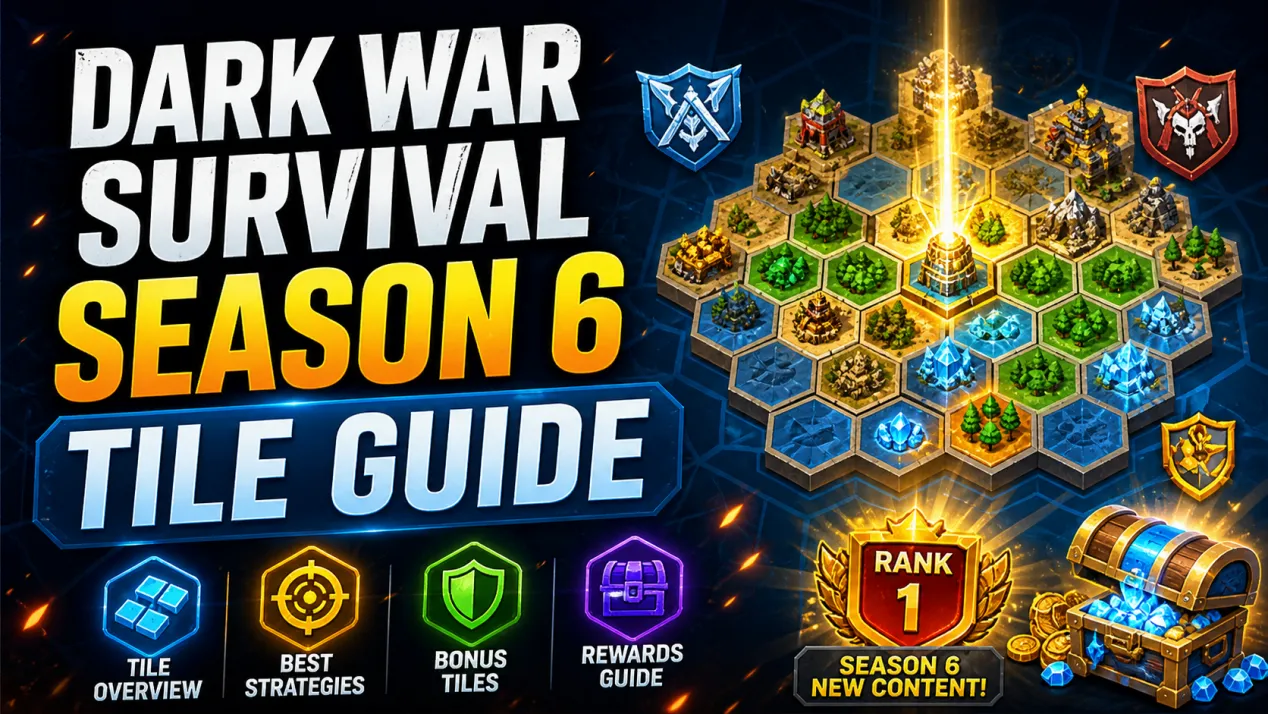 Dark War Survival Season 6 Tile Guide