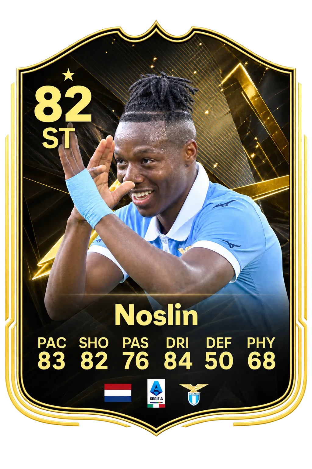 Tijjani Noslin TOTW 5 82 ST card in FC 27