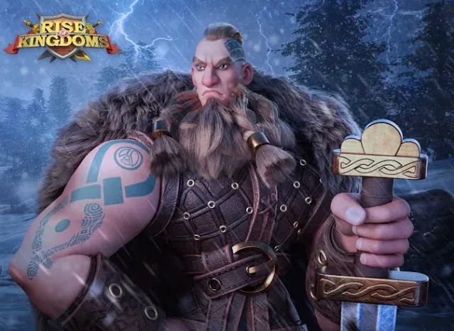 Bjorn Ironside artwork in Rise of Kingdoms