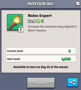 Last War | S6 Professional Skills Upgrade Guide