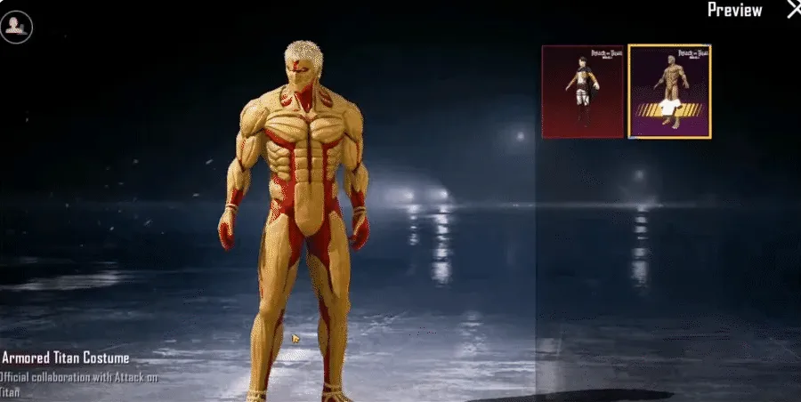 Armored Titan Costume