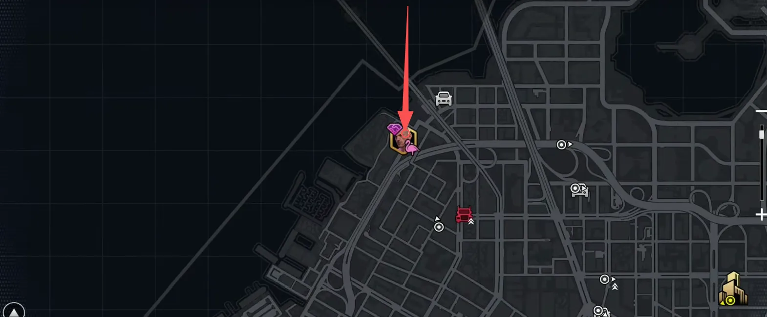 Rare-Car Parking Lot Location
