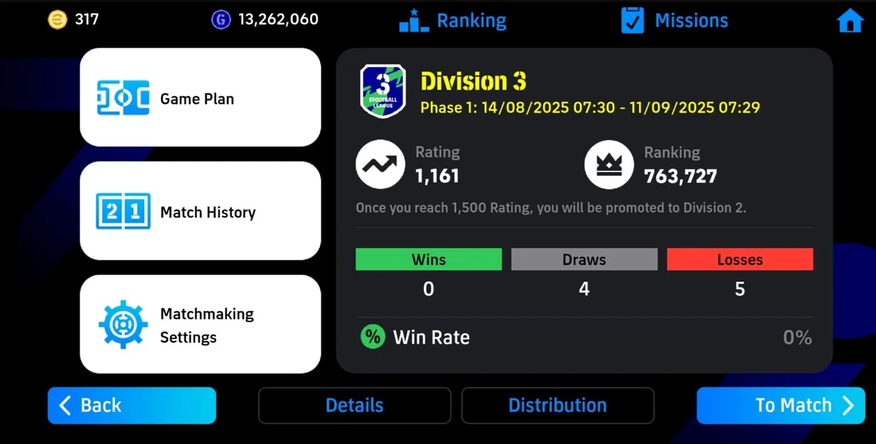 efootball 2026 Missions