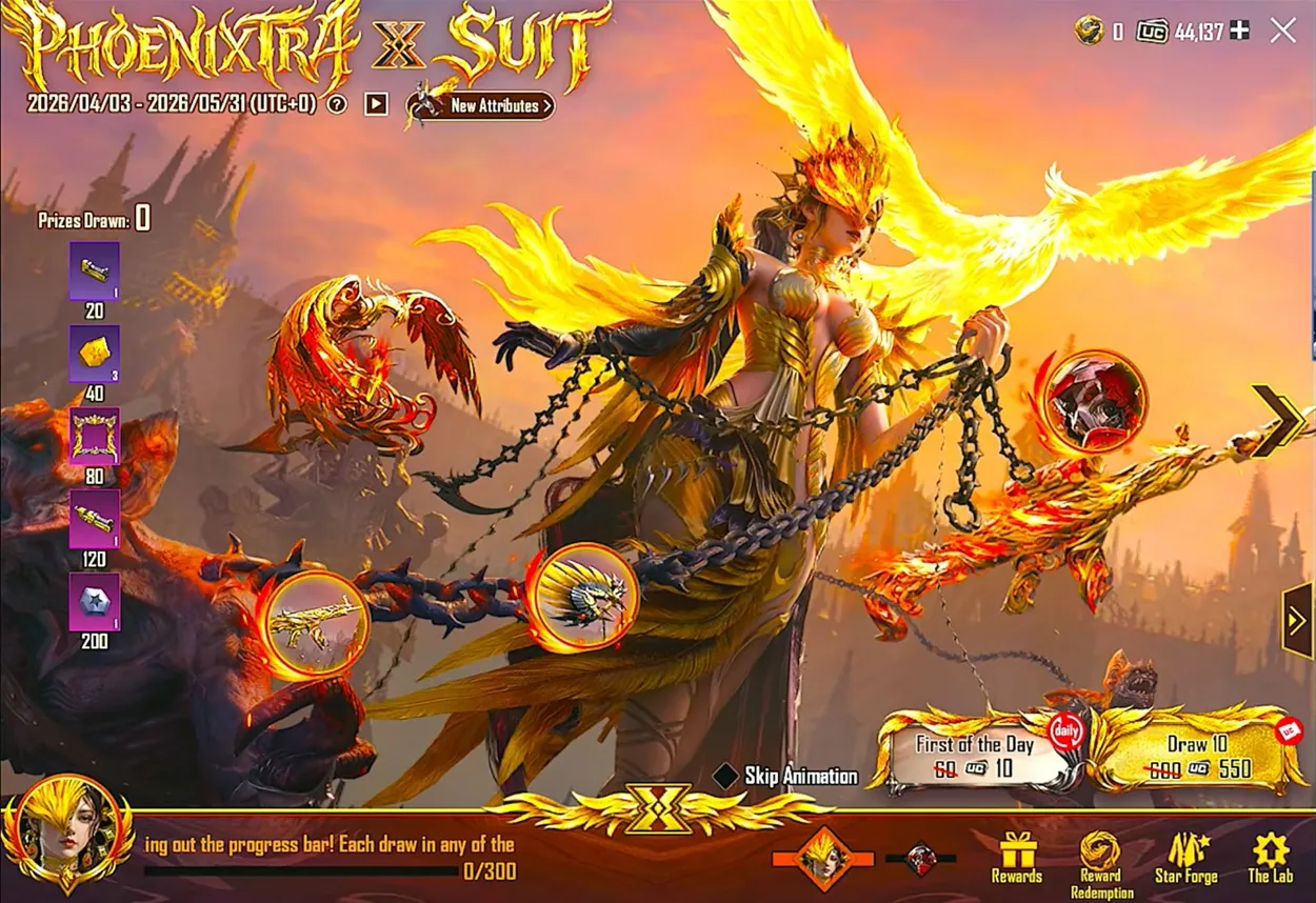 PUBG Mobile Phoenixtra X-Suit