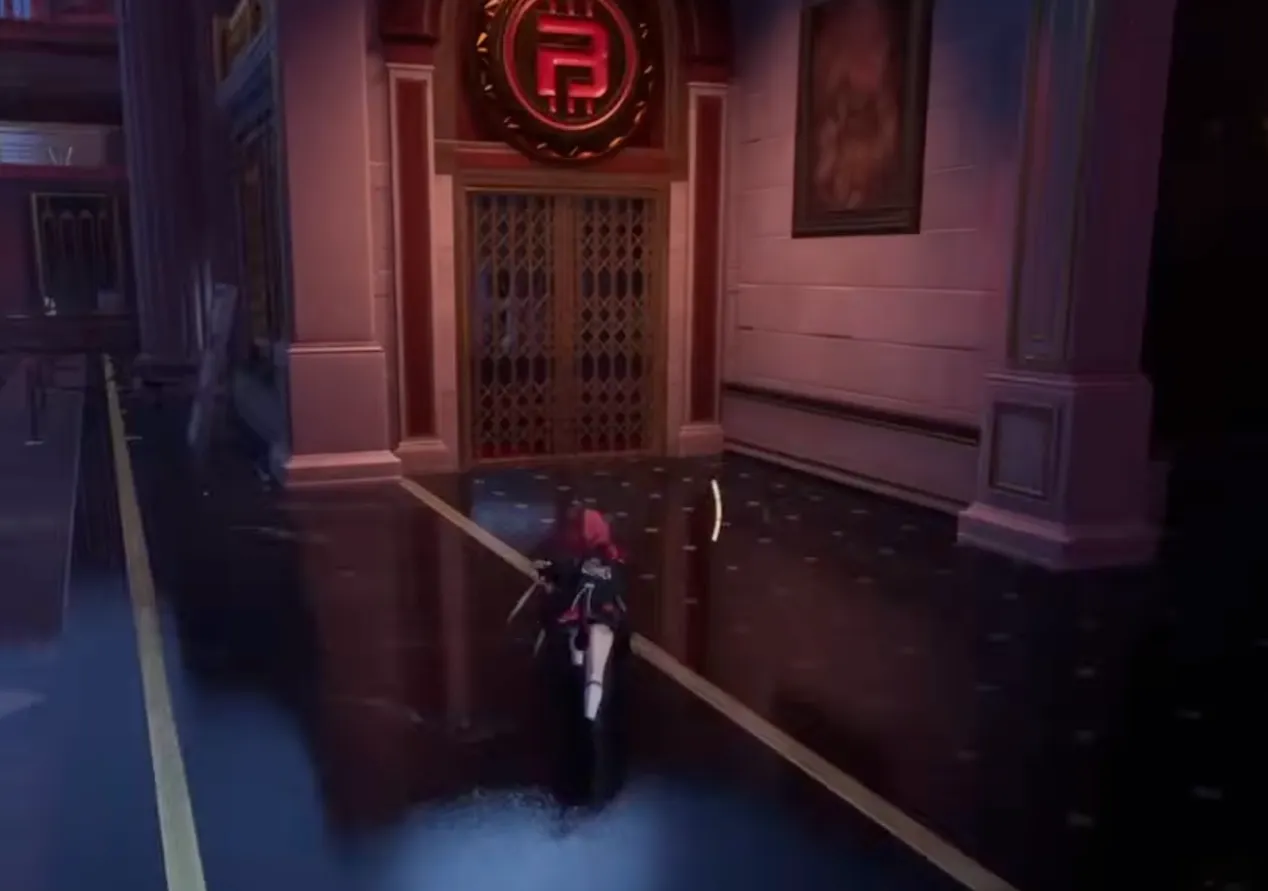 Spawn → First Elevator