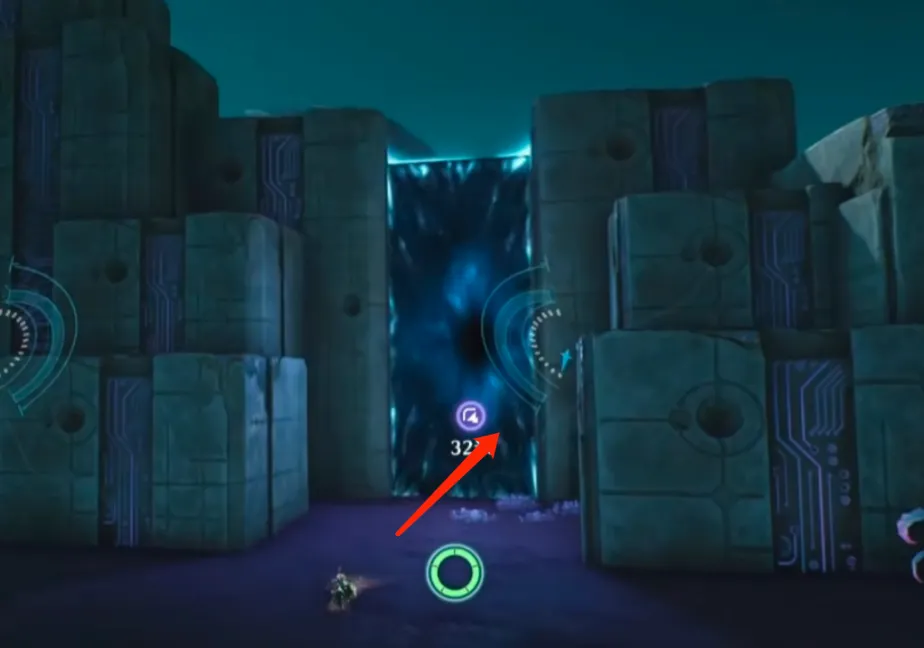 gate of the hidden track