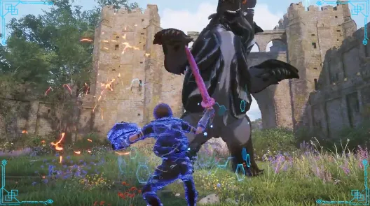 Sword combat in Echoes of Aincrad