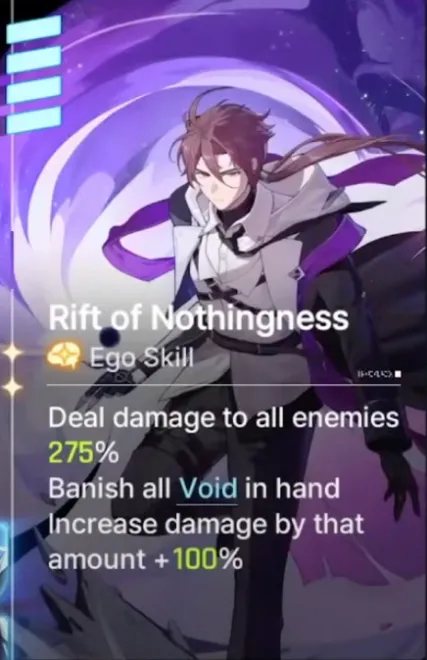 Ego Skill: Rift of Nothingness