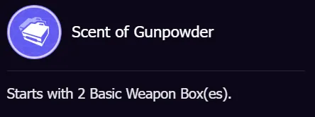 Scent of Gunpowder