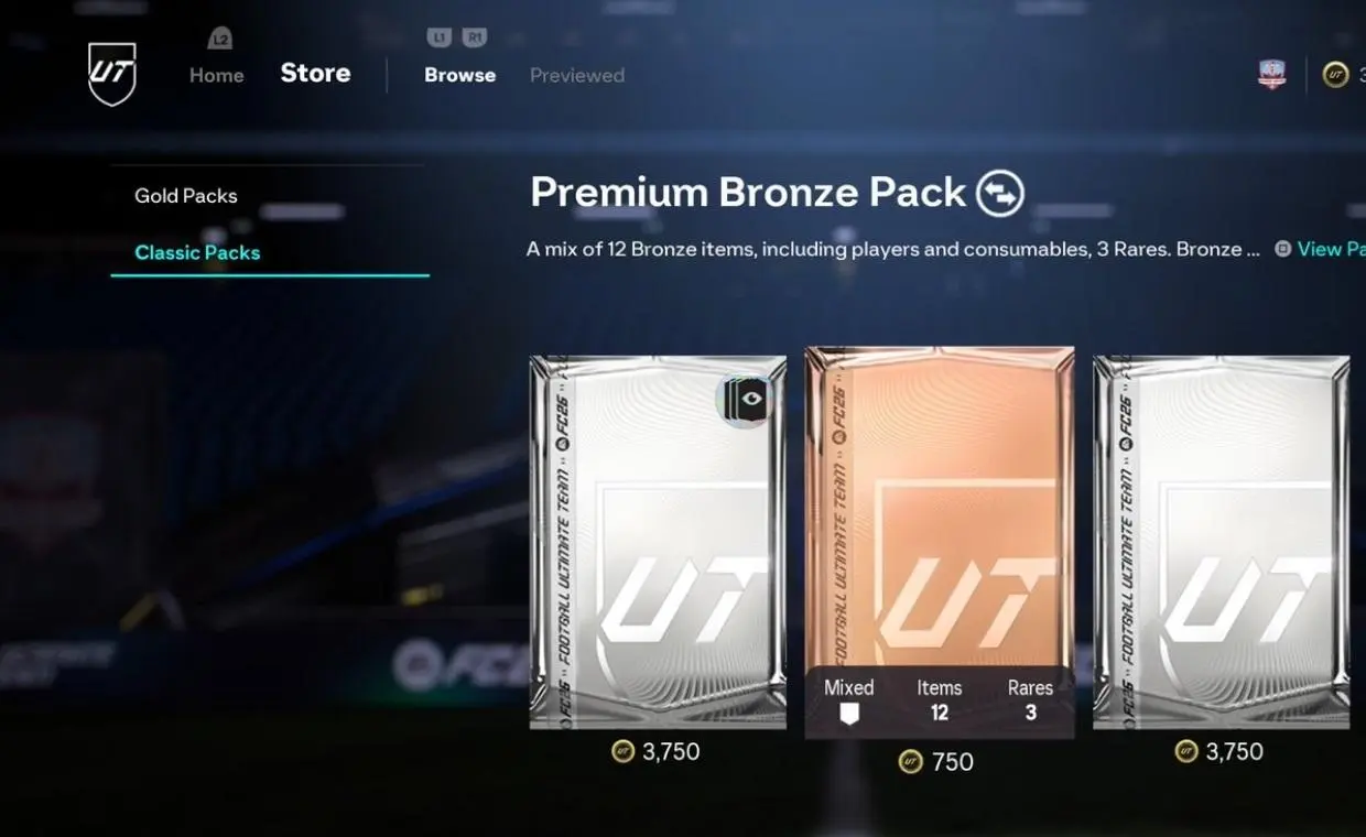 FC 26 Bronze Packs