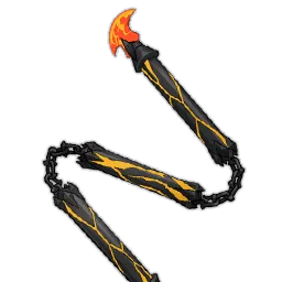 Crimson Flame Nunchaku