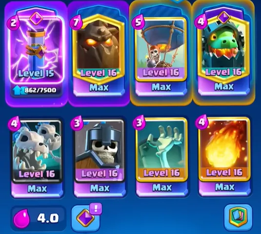 Clash Royale Arena Decks
