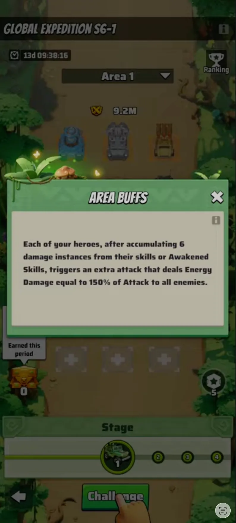 Area Buffs & Best Squad Lineups
