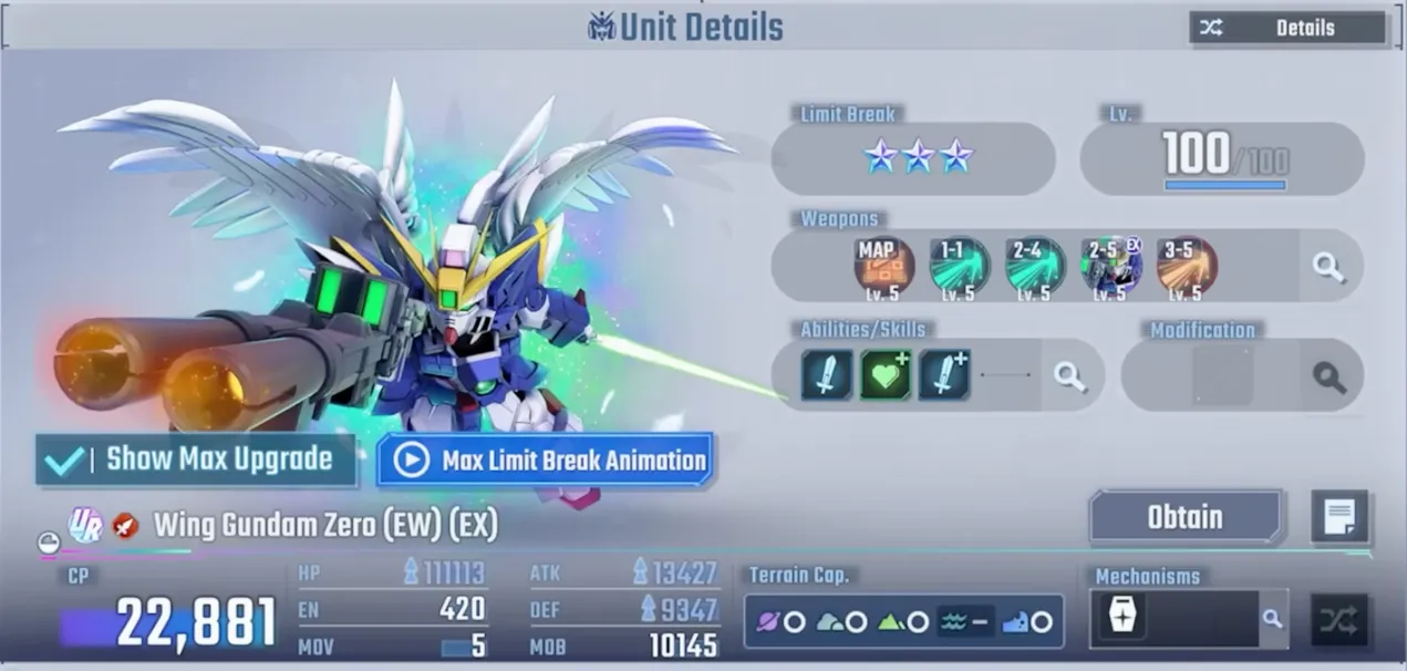 Wing Gundam Zero (EW)