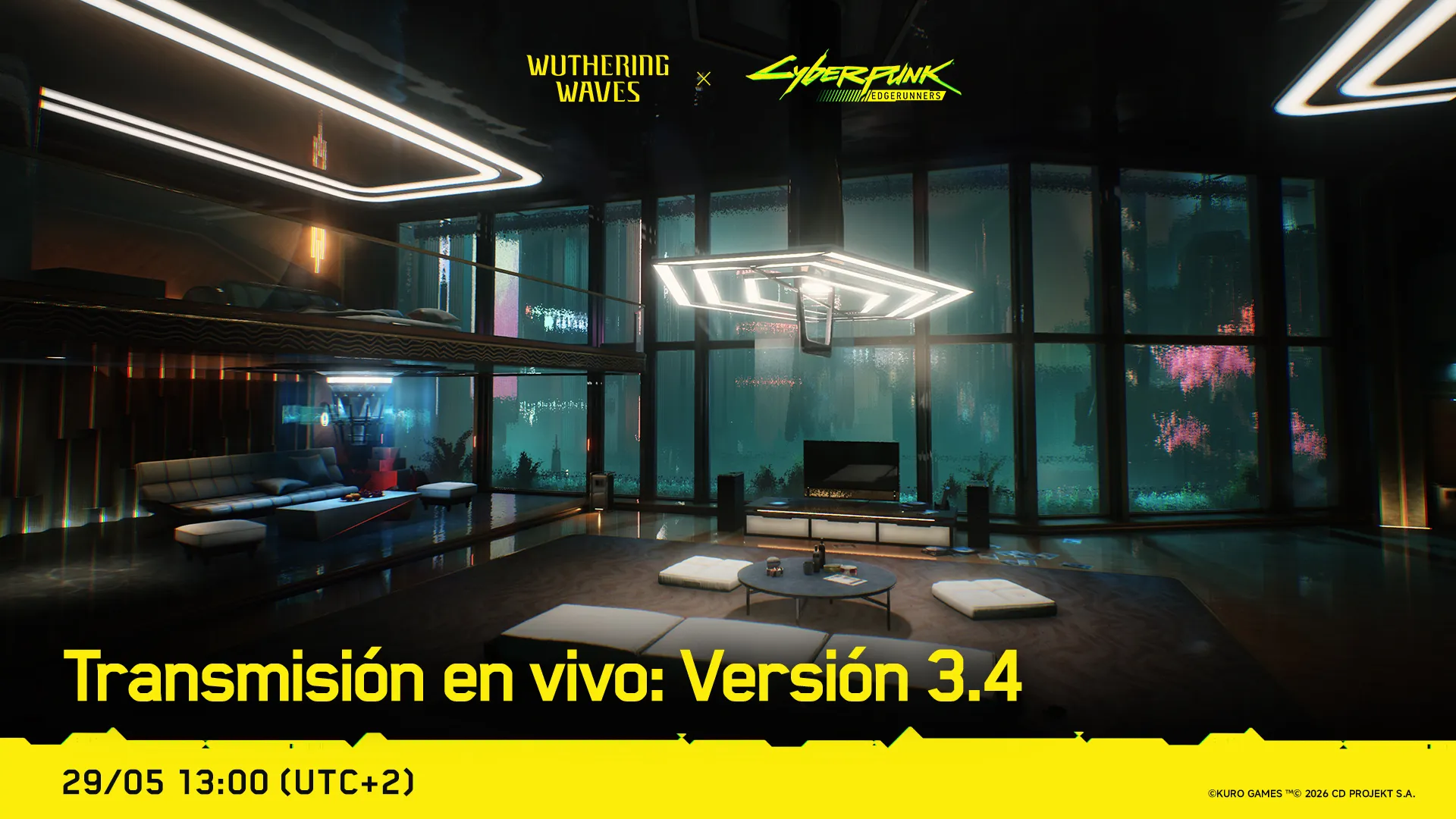 La transmisi&oacute;n especial de la versi&oacute;n 3.4