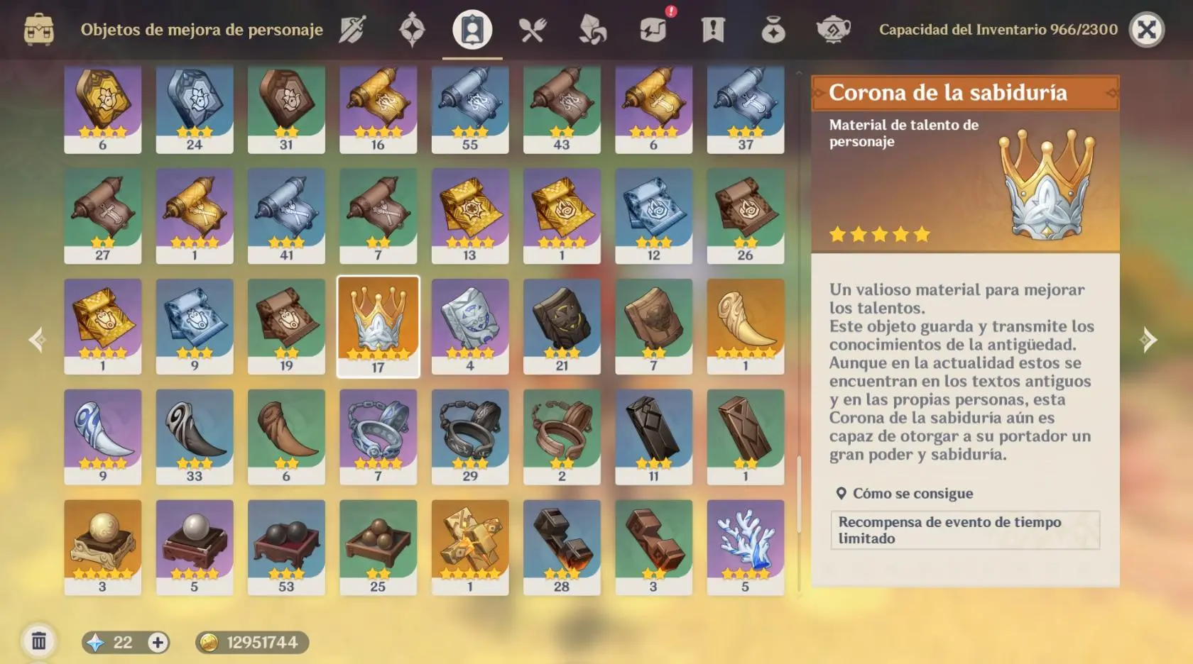 ¿Cómo obtener Corona de la sabiduría?