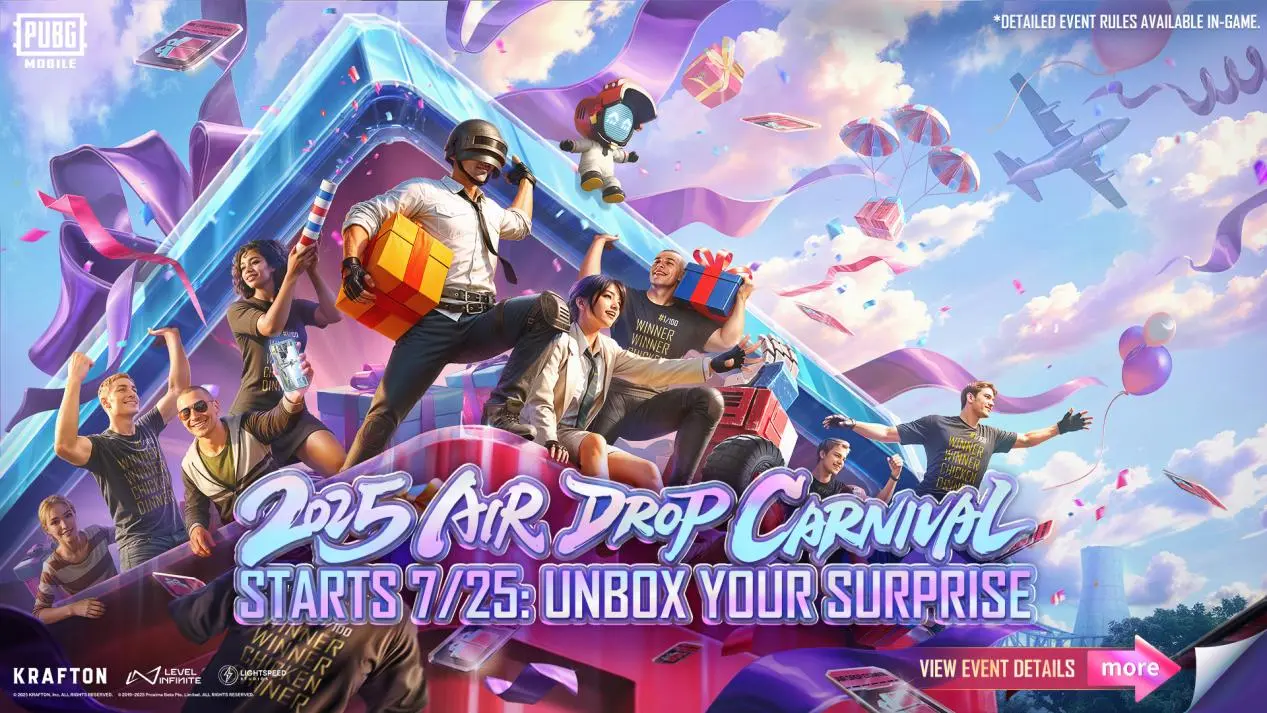 PUBG MOBILE’s AirDrop Carnival 2025