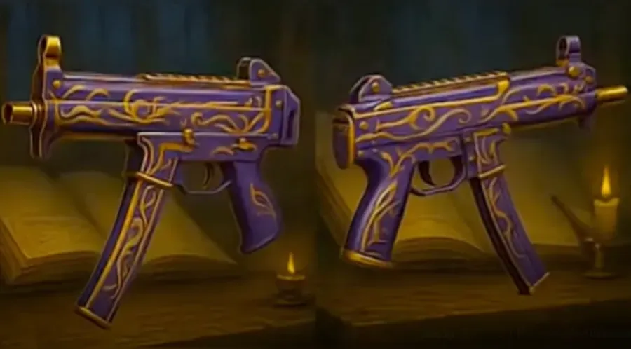 RP A15 Royale Pass: upgradeable MP7 Skin