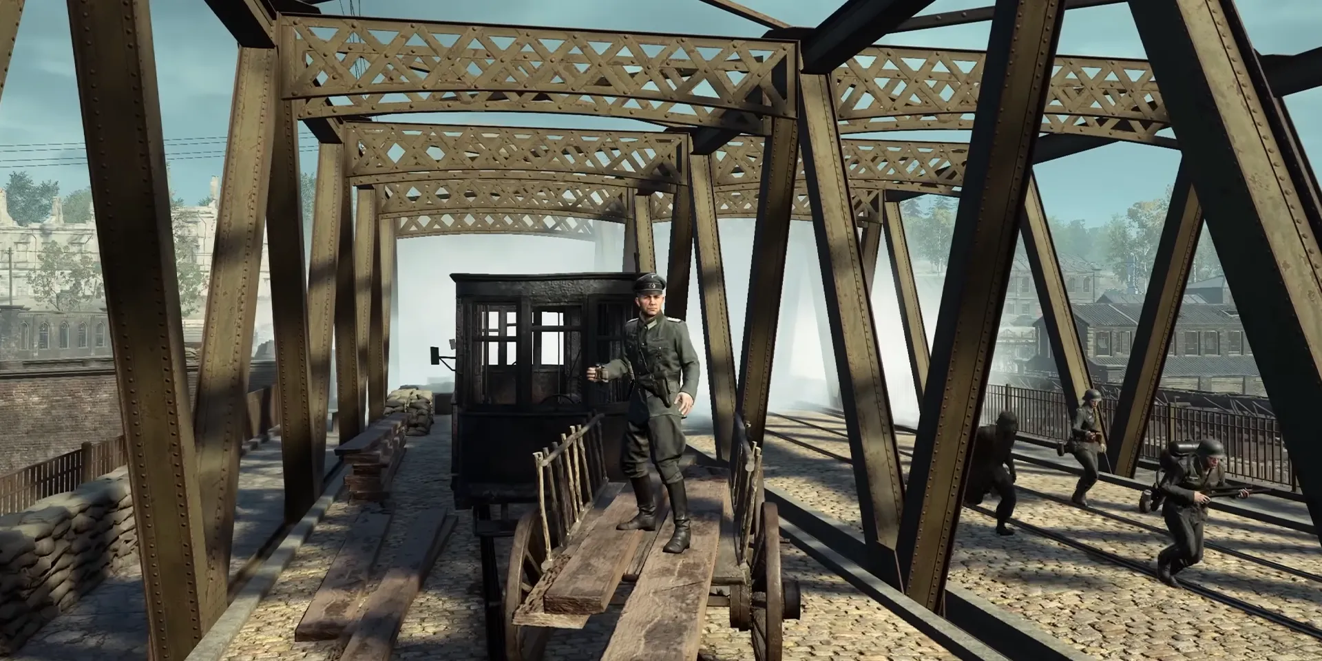Bridge combat environment in Hell Let Loose: Vietnam
